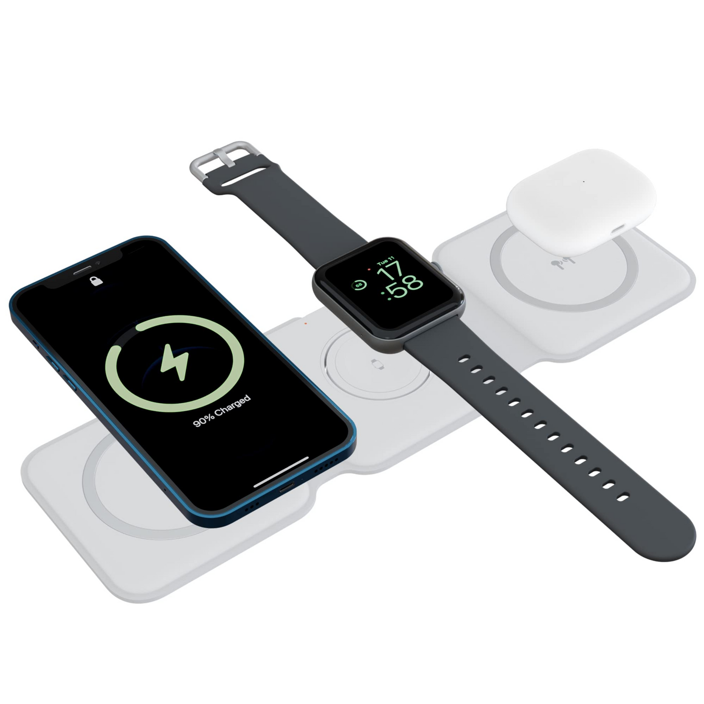 3 in 1 Magnetic Foldable MagSafe Wireless Charger |