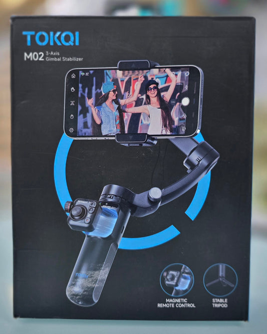 Smartphone Gimbal Stabilizer Smart Gimbal, 3 Axis Phone Gimbal, Target Tracking