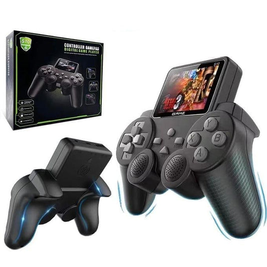 2.4-Inch Screen Handheld Gamepad Console with 520 Built-in Classic Games, Portable Digital Gaming System for Kids & Adults